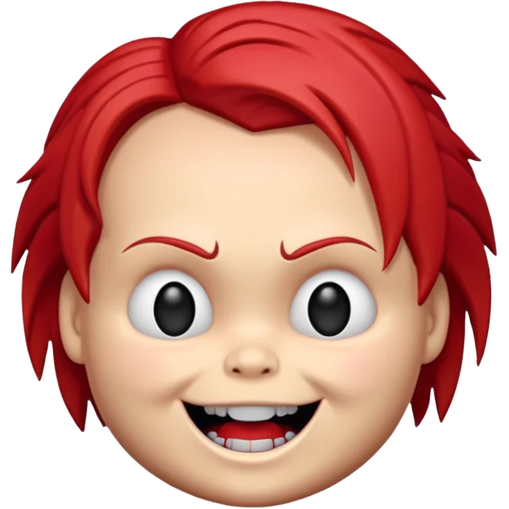 Un emojin de chuky emoji