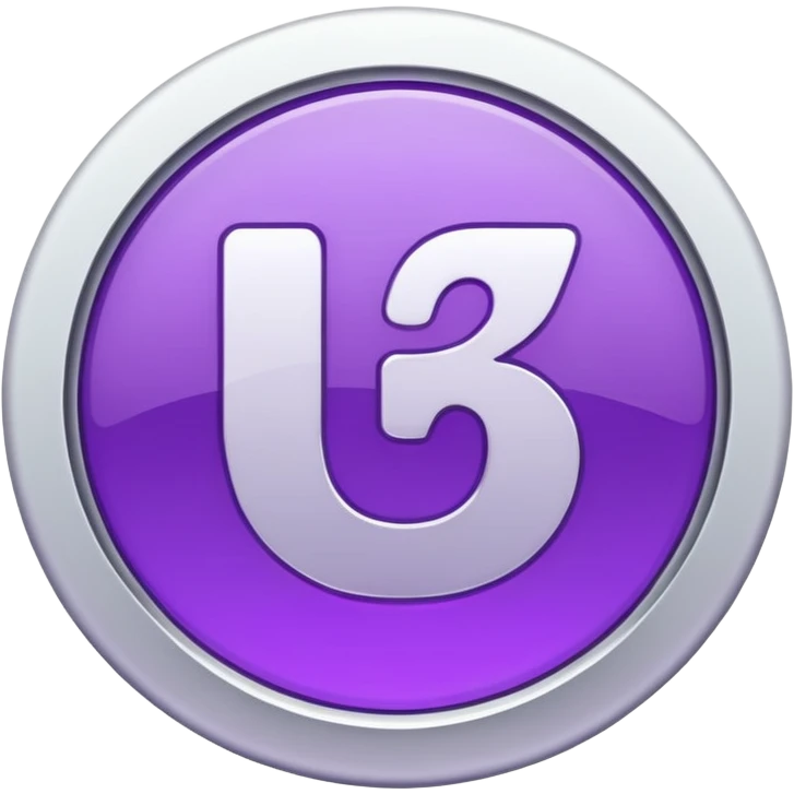 -18 symbol branco e roxo emoji