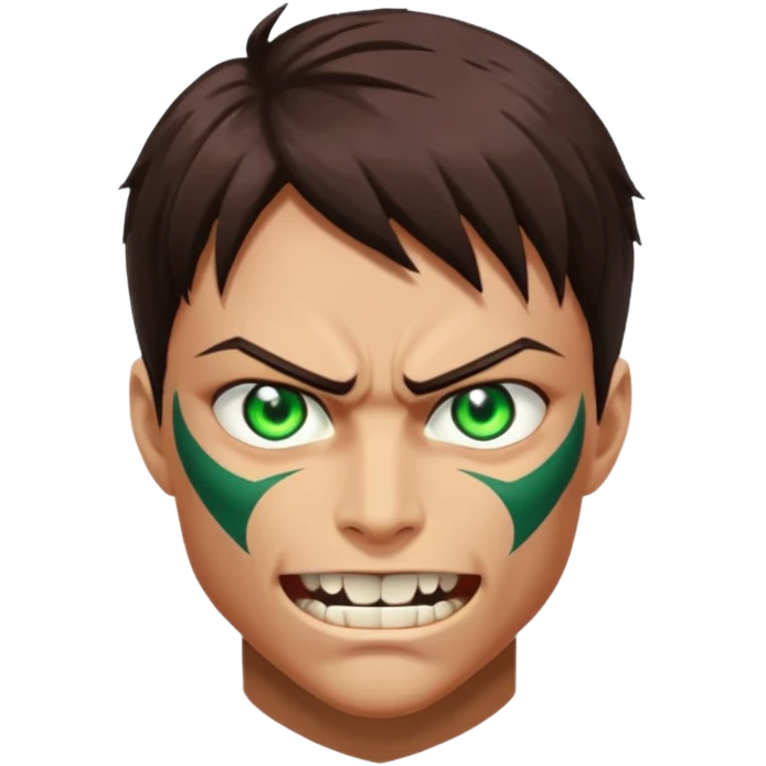 Atatck on titan  eren titan emoji