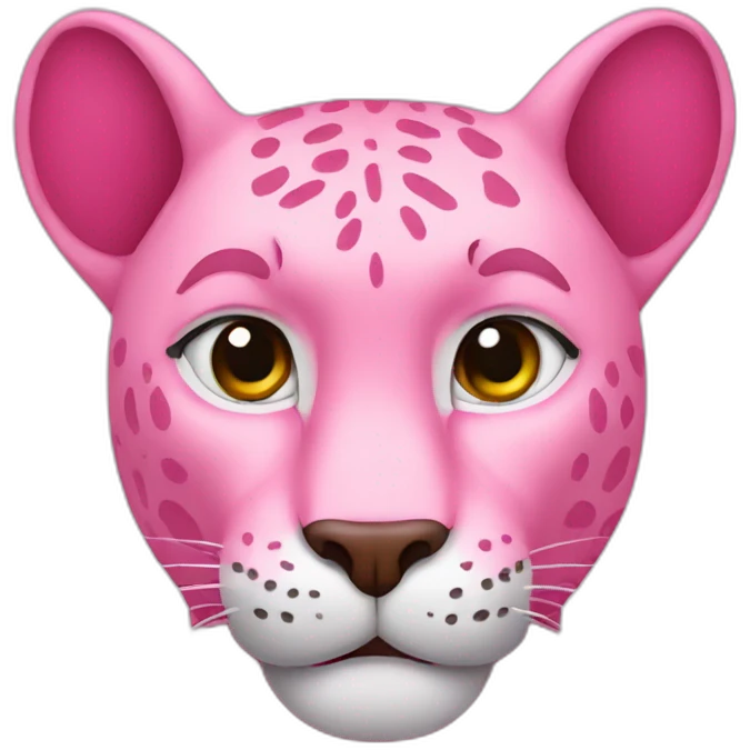 Pink panther emoji