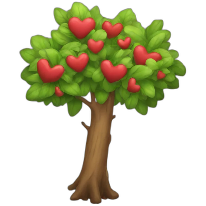 Kissing bough emoji