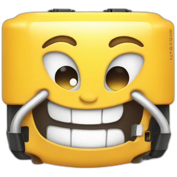 happy charging battery emoji