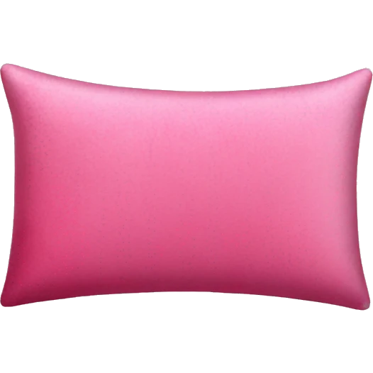 pink velvet pillow
 emoji