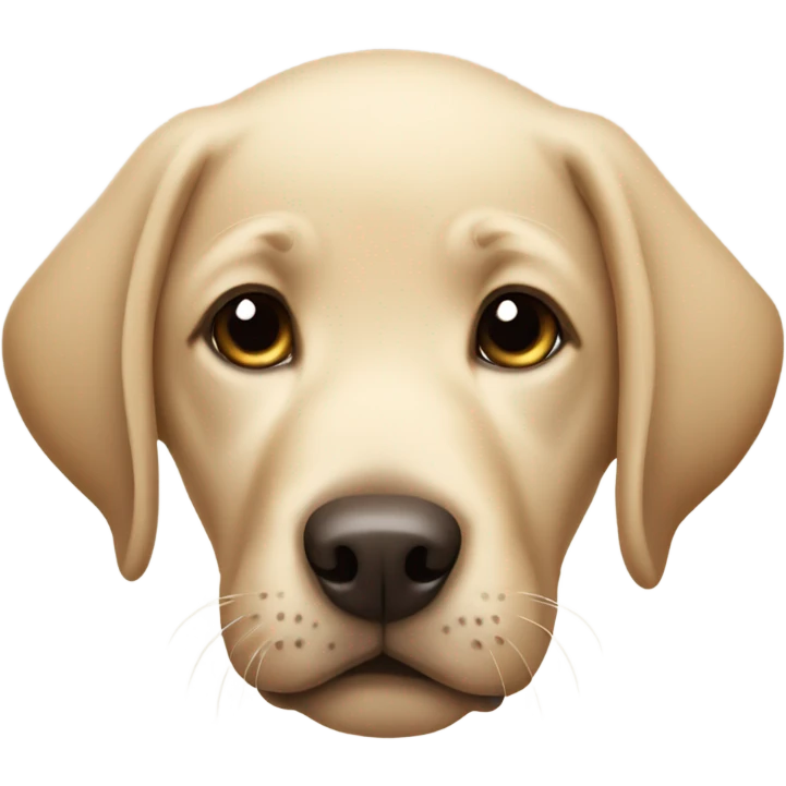 Labrador puppy emoji