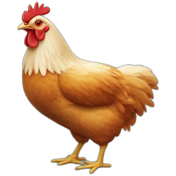 Le poulet c trop bon emoji