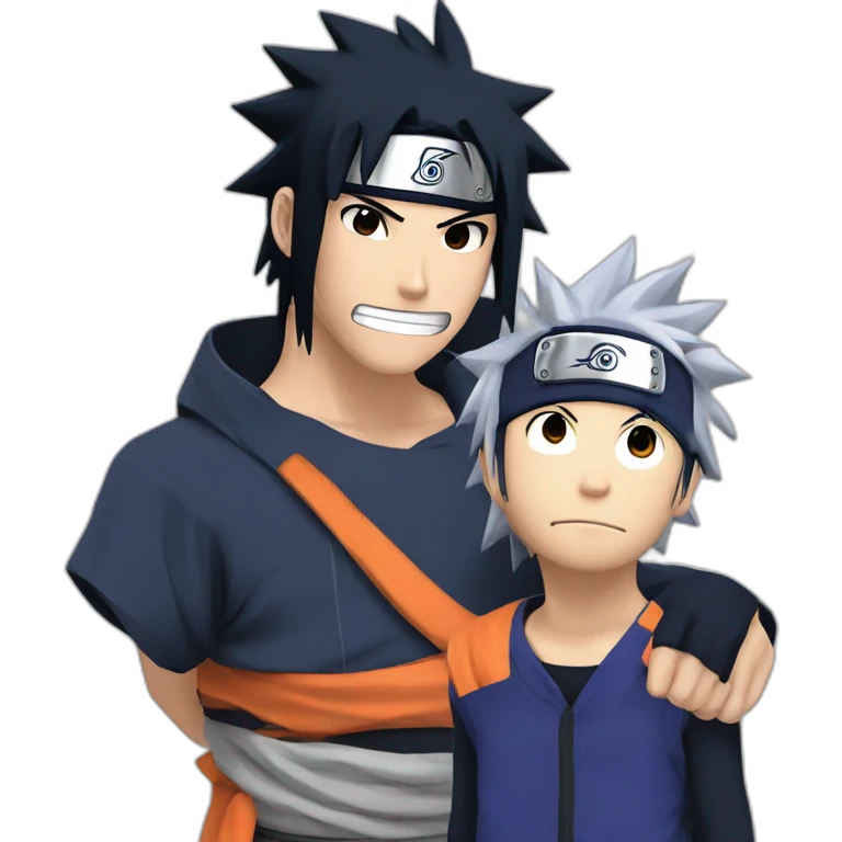 naruto and sasuke emoji