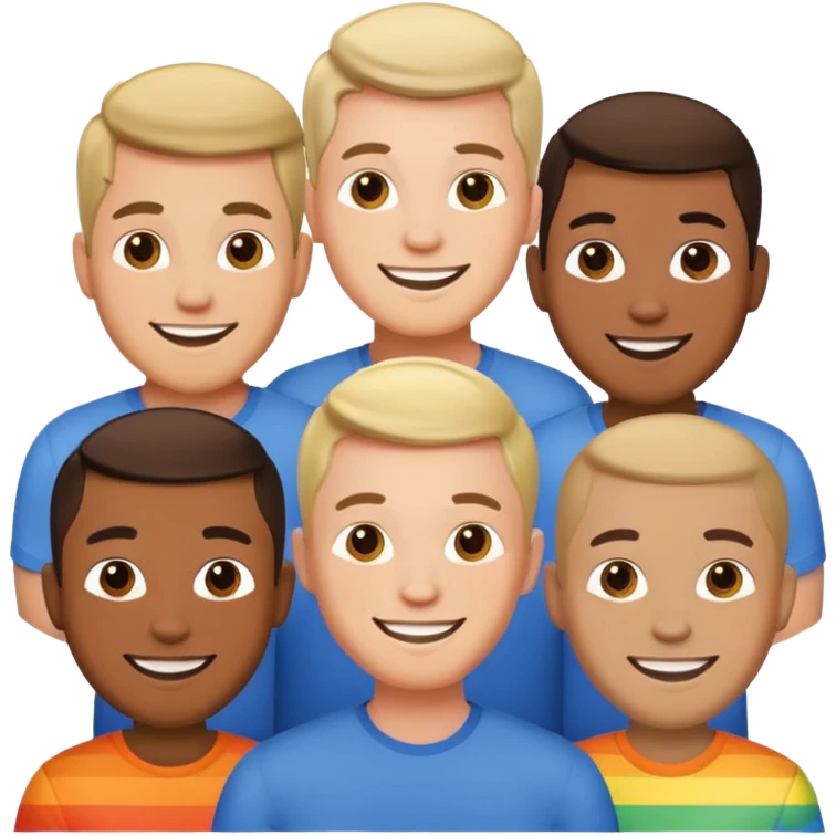 Gay men  emoji