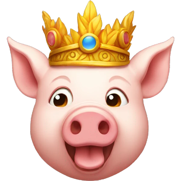 sun god pig emoji