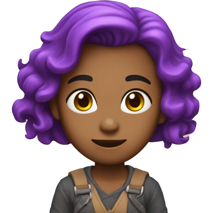 Corazón lila emoji