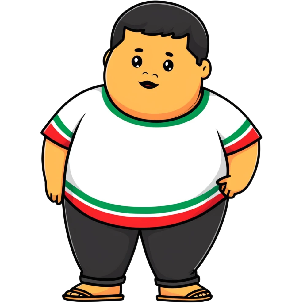 obese mexican boy emoji