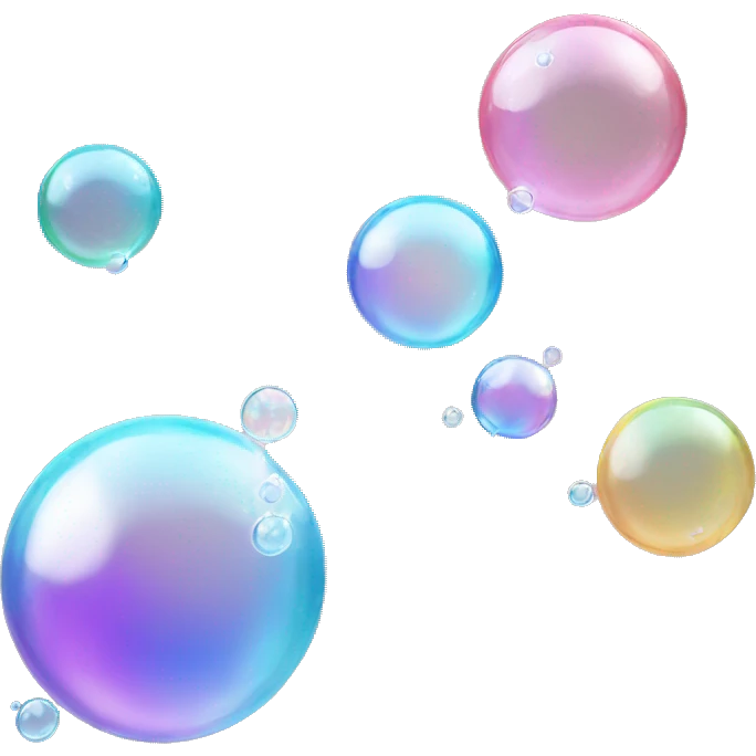 soap bubbles popping  emoji