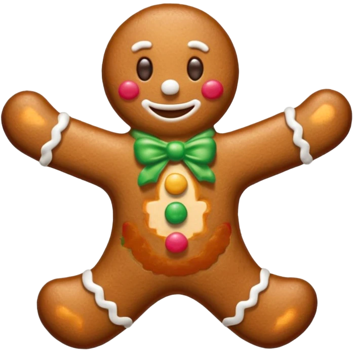 Gingerbread emoji