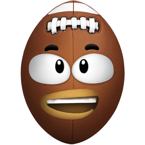 Football with thumbs up  emoji