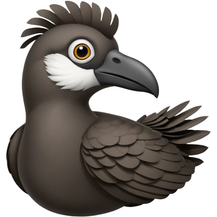 Umbrella bird emoji