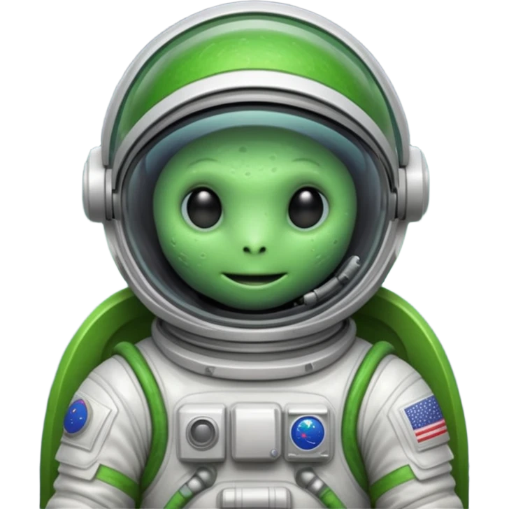 slime alien Astronaut emoji