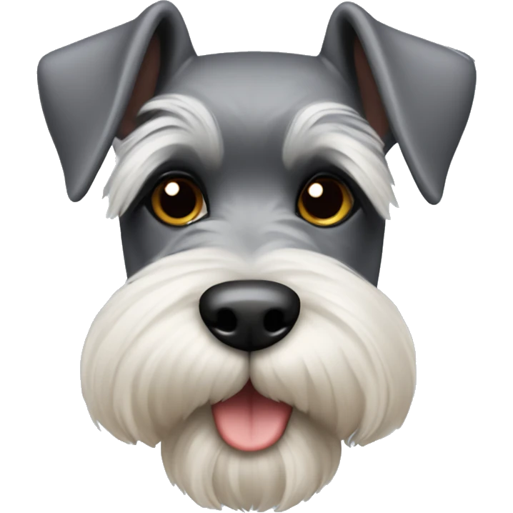 miniature schnauzer emoji