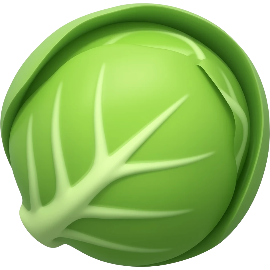 green cabage emoji