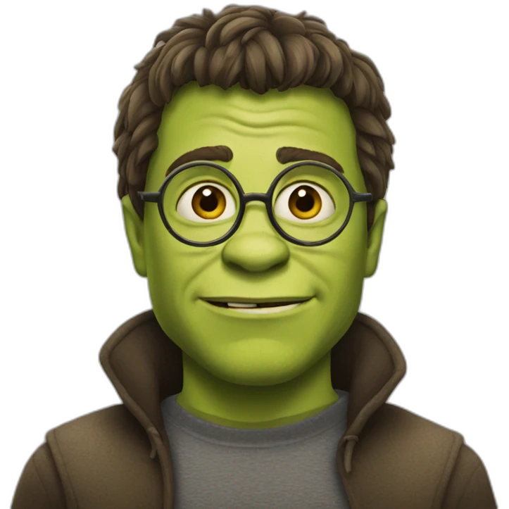 Harry Potter shrek emoji