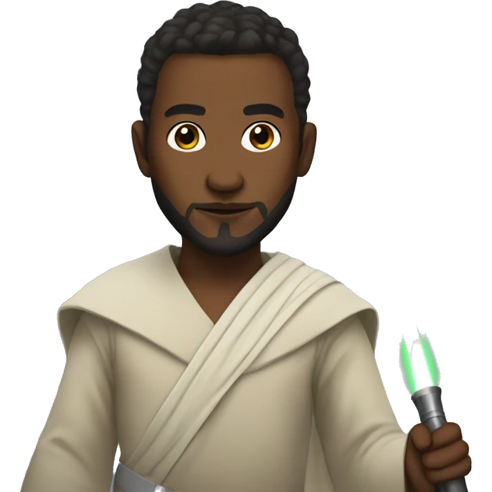 Me as a Jedi  emoji