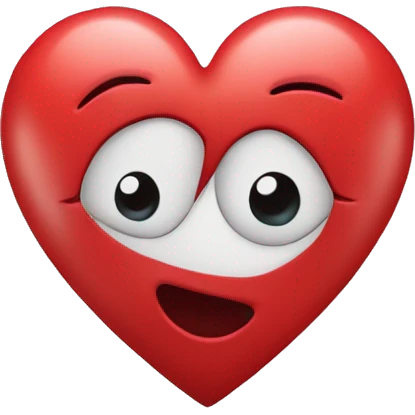 The heart with the sign of infinity emoji