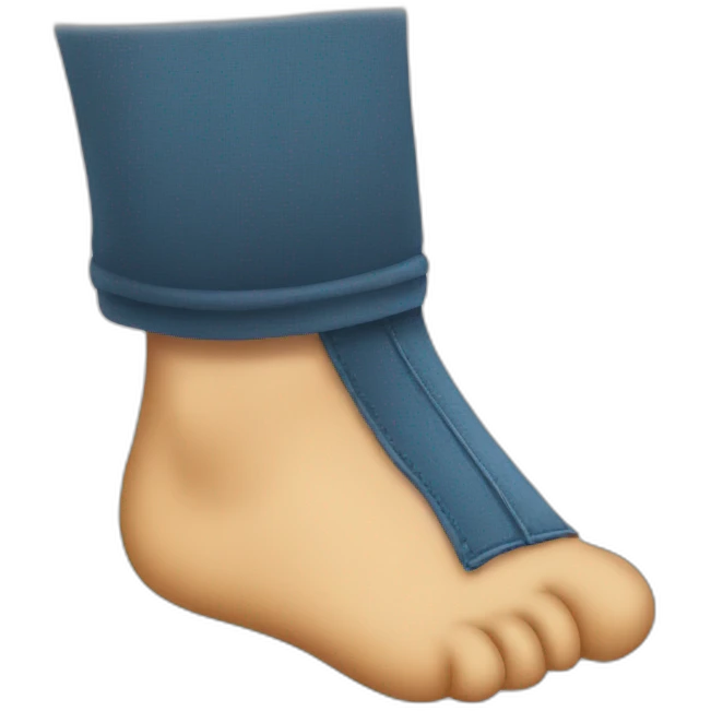 Foot emoji