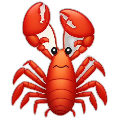 cute lobster emoji