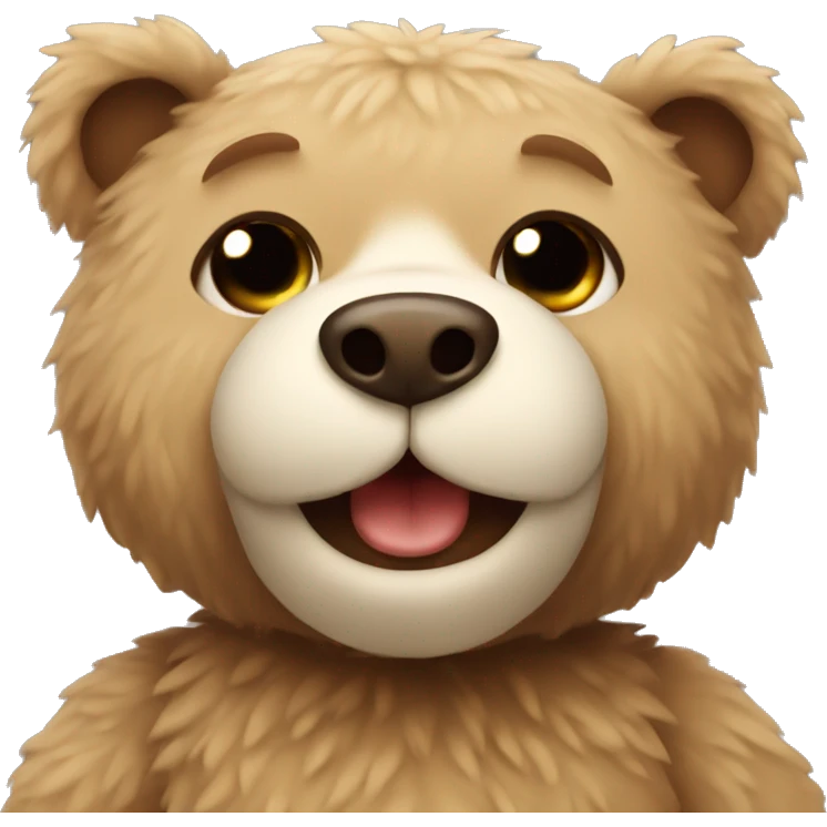 Cute Teddybear emoji