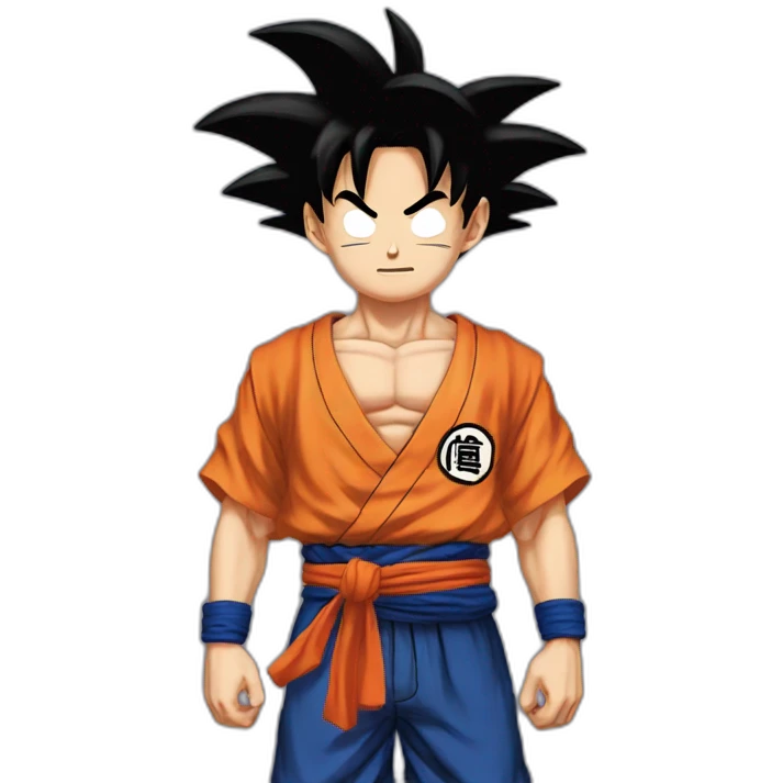 Goku x luffy  emoji