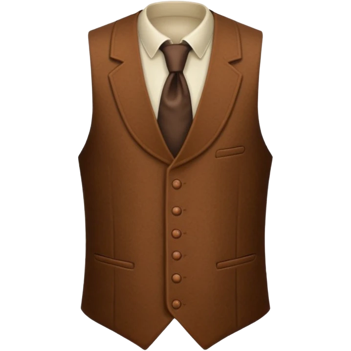 waistcoat emoji