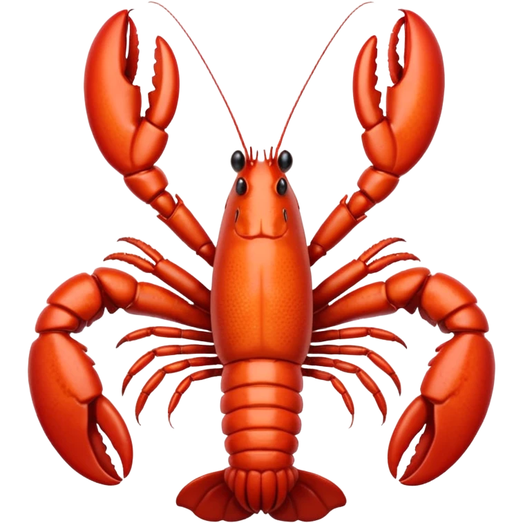 White lobster  emoji