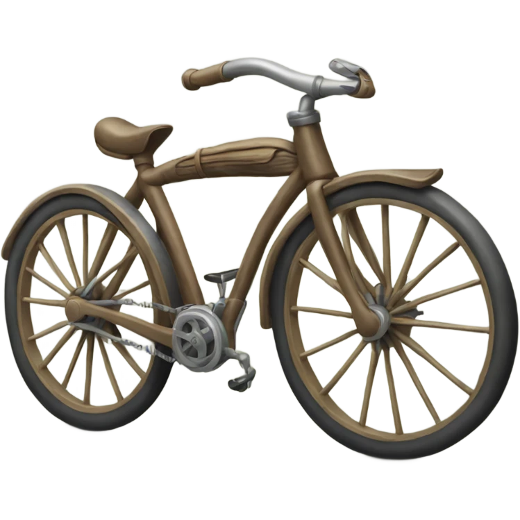 bike with a mounted musket emoji
