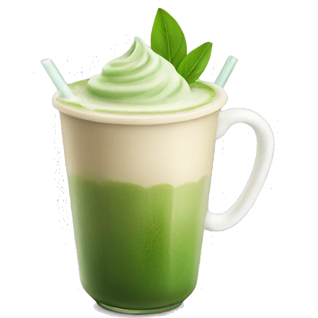 ICE Matcha Latte  emoji