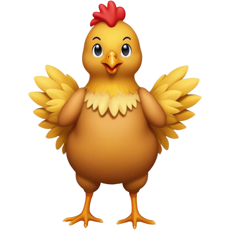 Chicken dancing emoji