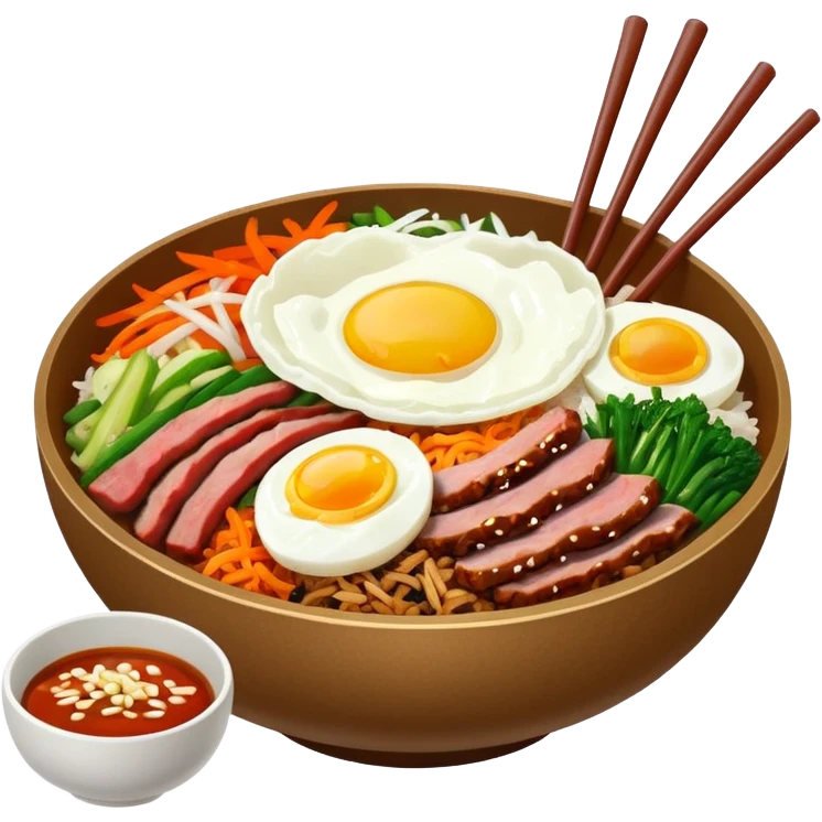 Create an emoji for Korean bibinba  emoji