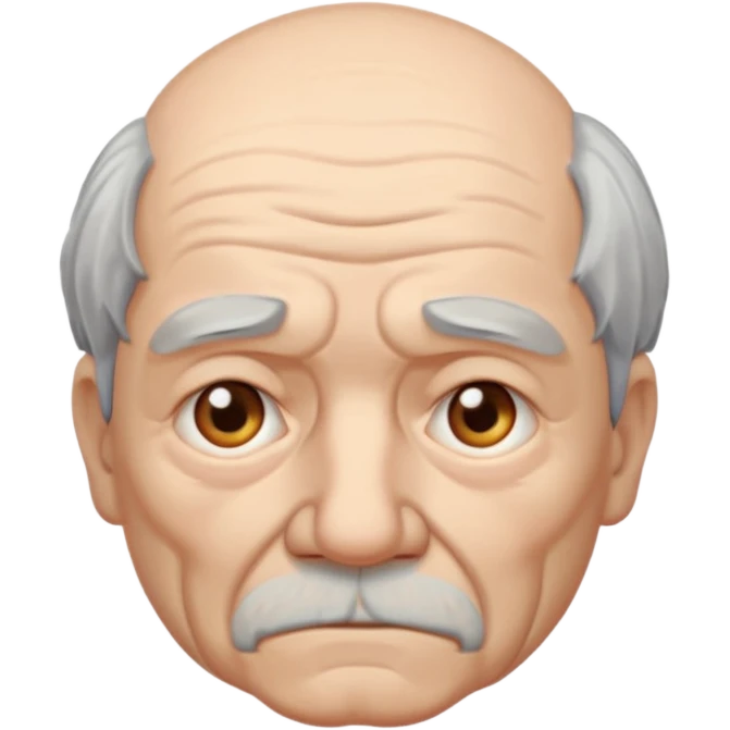 anciano triste emoji