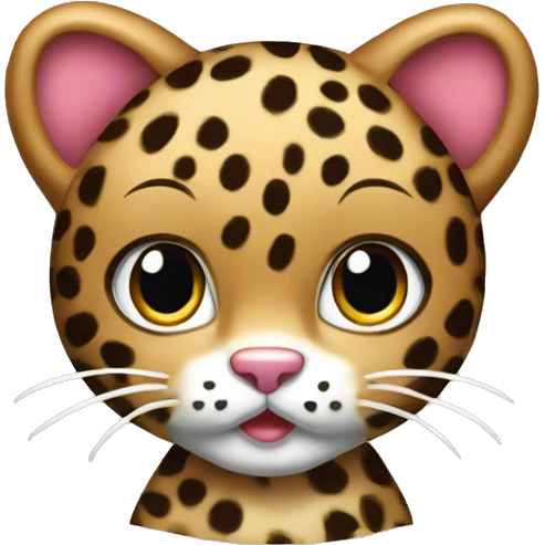 leopard hello kitty emoji