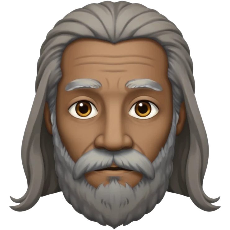 Moor with long beard emoji