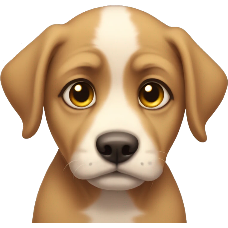 Sad puppy eyes emoji