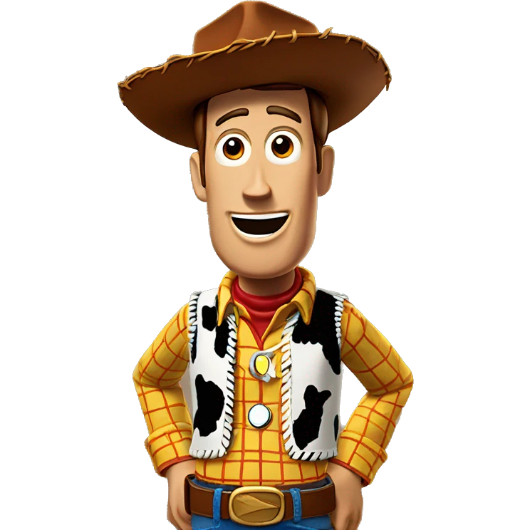 Woody from toy story rapping  emoji