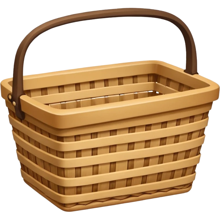 empty wicker basket emoji