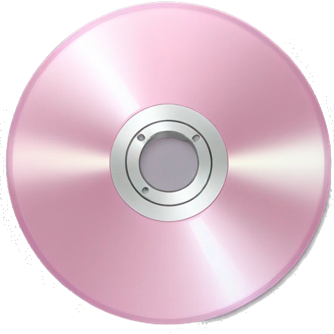 light pink cd disk emoji