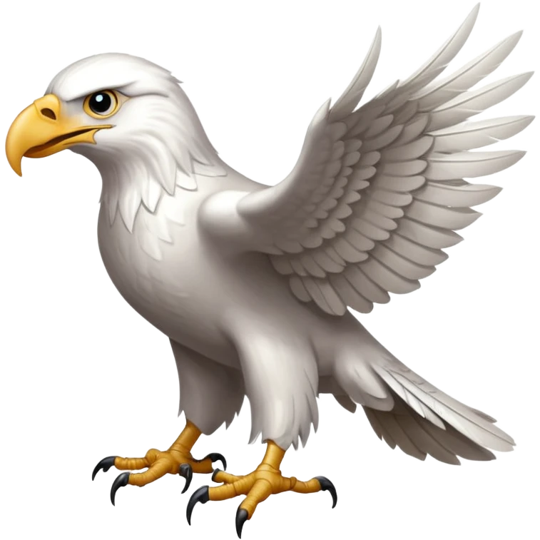 Beyaz kartal emoji