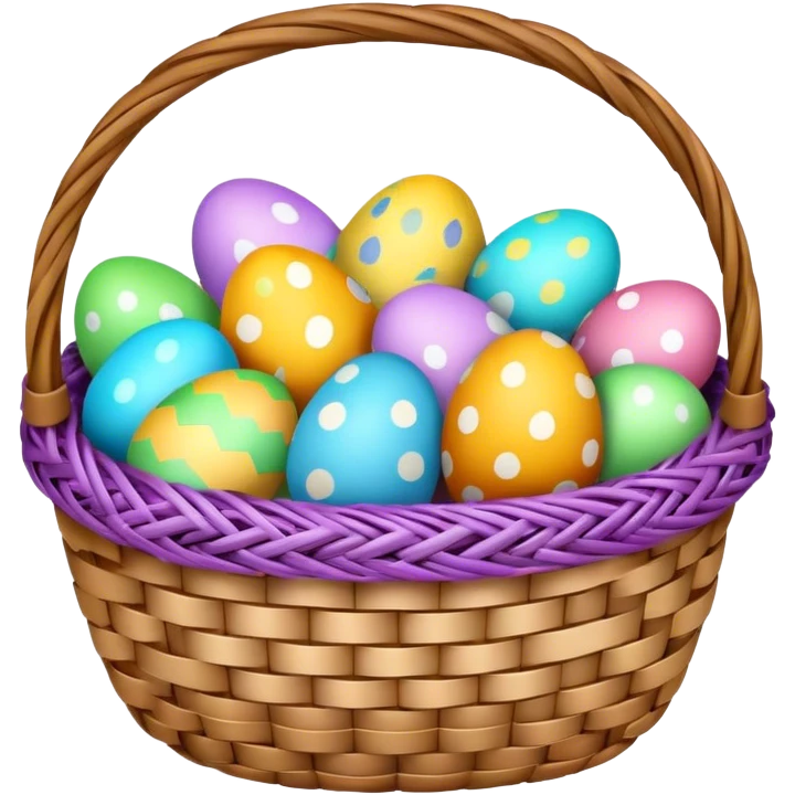 teaster eggs in basket emoji