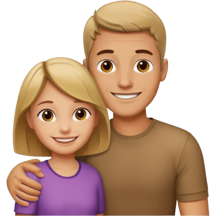 Guy with a arm around a girl emoji