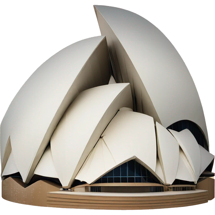 Sydney opera house emoji