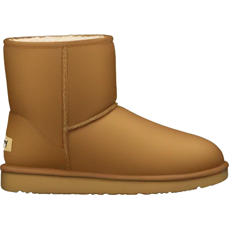 light brown short uggs emoji