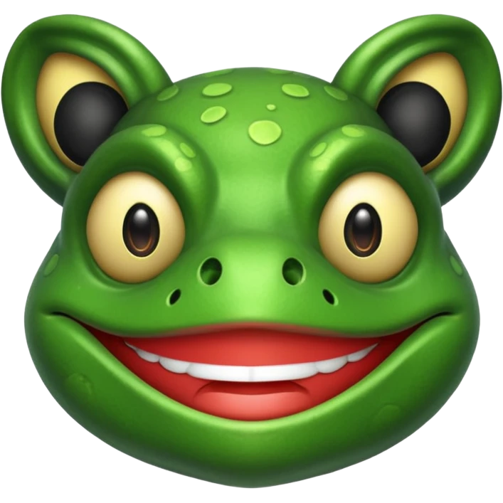 bandit happy frog emoji