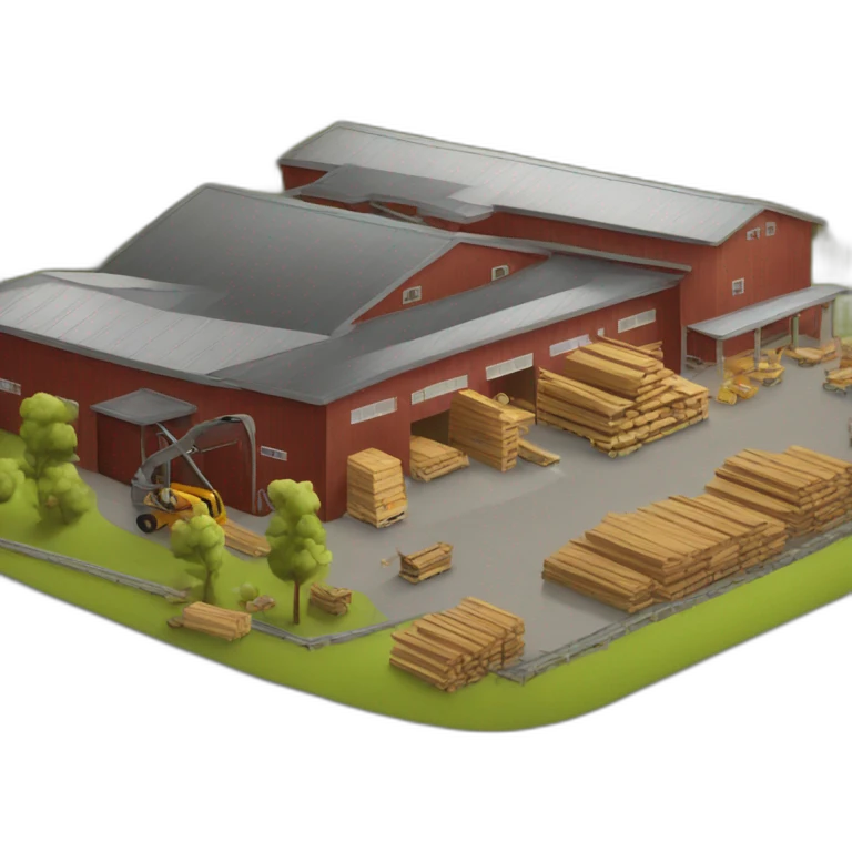 modern lumber factory emoji