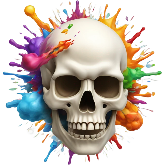 💀+🤯 emoji