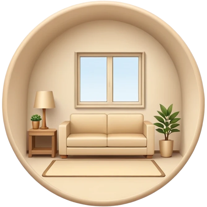 Beige interior design emoji